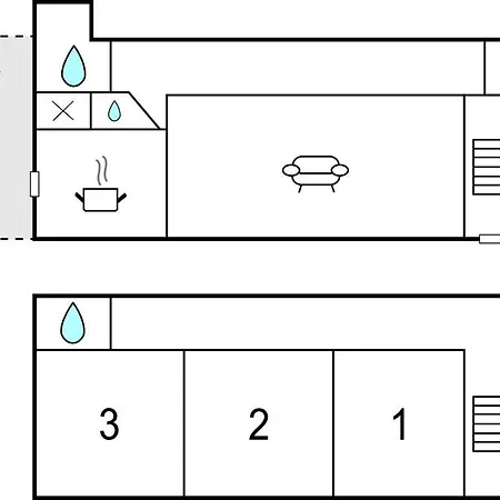 In With Kitchen Hébergement de vacances Canchy (Calvados)